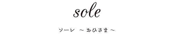 INS04DPT / INS04NPT　sole　ソーレ 〜おひさま〜